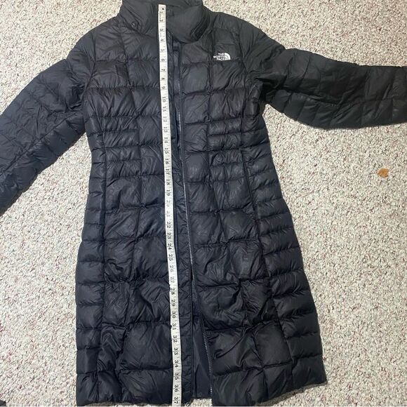 The North face Long Black Puffer Jacket Womens Size Small - Picture 3 of 8